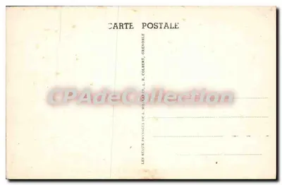 Grenoble — L'Isère, l'Île Verte, les Hôpitaux et les Alpes — Verso