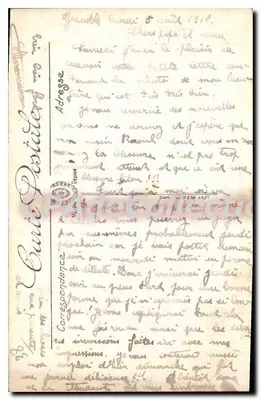 Grenoble — De Place Notre-Dame, De Kathedraal en het Monument van het Eeuwfeest — Selrota, LL, n°70 — Achterkant