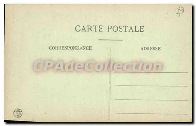 Grenoble w nocy i Moucherotte — widok nocny z góra i rzeką — wydawca B.&G. nr 020 — Rewers