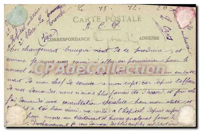 Grenoble — Forty Rabota i Bastilla — zbiór L.P. — nr 104 — Rewers