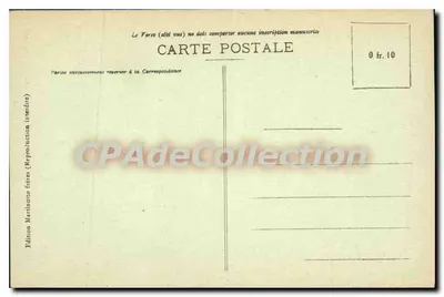 Grenoble - Os Velhos Bairro - A Porta de Challemont — Edição Marinotto Frères, n°16 — Verso