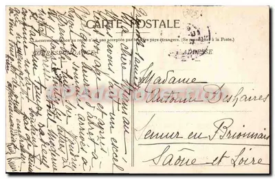 Grenoble — Ogólny widok i kaplica na skrzyżowaniu — wydawca nieodczytelny — Rewers