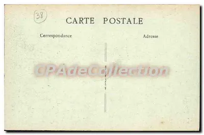 Grenoble - L'Hôtel de Ville — uitgever B.F. Jeoffroy, n°19 — Achterkant