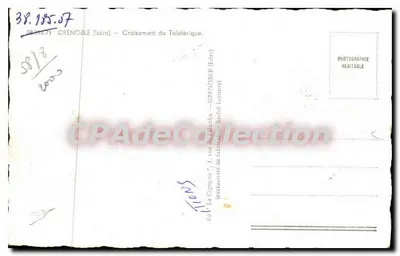 Kruispunt van de Telecabine — Grenoble — La Cigogne — Achterkant
