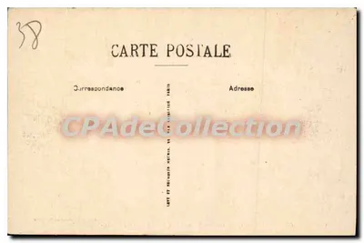 Grenoble — Bulwar Gambetta i Aleja Alsacj-Lotarynii — Wydawnictwo Galerii Modernych LL. — Rewers
