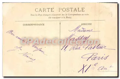 Grenoble — Algemene uitzicht — LL. — 14 Februari 1906 — Achterkant