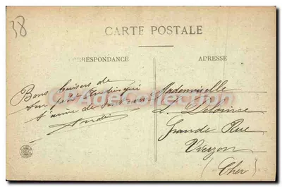 Grenoble — Widok z Fortu Rabot — wydawca B&G, nr 839 — Rewers