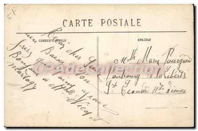Grenoble — Ogólny widok i łańcuch Alp — C Baffert Grenoble — Rewers