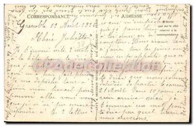 Grenoble — Plac Grenette i Święty Eynard — LL — Rewers