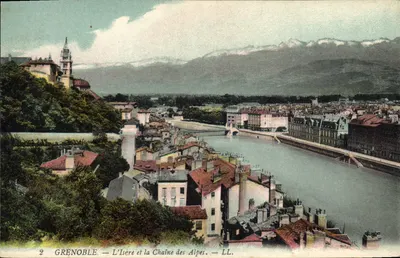 Grenoble — Isère i Kolejna Góra Alp — LL.