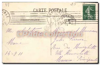 Grenoble — Vista Geral — LL. — n°14 — Verso