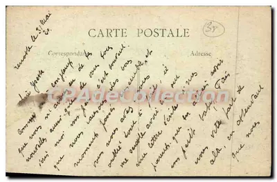 Grenoble — Widok panoramiczny i Alpy — LE DAUPHINÉ, nr 12 — Rewers