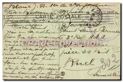 Grenoble — Plac Grenette i Wzgórze Świętego Eynarda (1.359 m) — C. Raffert, Grenoble — Rewers