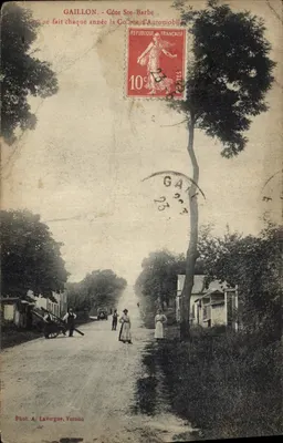 Gaillon - Côte Ste-Barbe — Corrida de Automóvel — Fot. A. Lavergue, Vernon