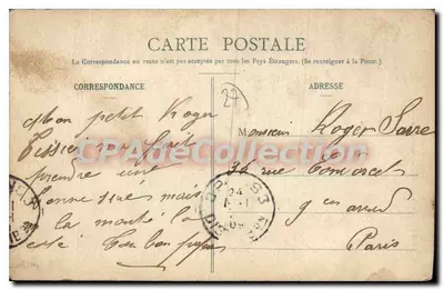 Gaillon - Côte Ste-Barbe — Corrida de Automóvel — Fot. A. Lavergue, Vernon — Verso
