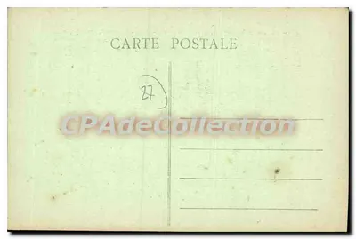 OS DOIS AMANTES, perto do Ponte Saint-Pierre (Eure) — Lenda do tempo de Carlos Magno — Foto Ed. Lavergne, Vernon — Verso