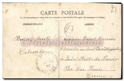 Stary Zamek w Bailleul — Okolice St-André (Eure) — Fot. Gaudray, Langfins, Wydawca — Rewers