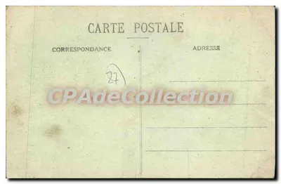Conches - Castelo de Quenet — Edição M. Baudin — Verso