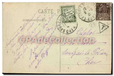 La Croix-St-Leufroy — Most Crèveceœur — druk A. Lavergne fot.-wyd. Varançon — Rewers