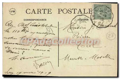 Ivry-la-Bataille — Vista geral — Editor Lill. Bussière, n°2 — Verso