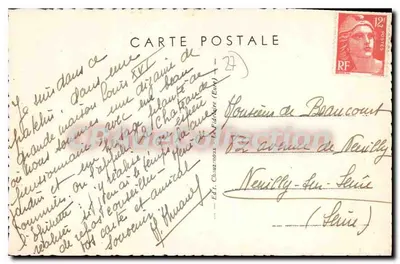 Le Fidelaire (Eure) — Het oude kerkgebouw (16e eeuw) — Ed. Clauzur (Eure) n°24 — Achterkant