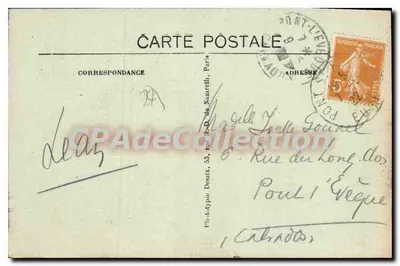 PONT-ST-PIERRE (Eure) — O Castelo (século XV) — Verso