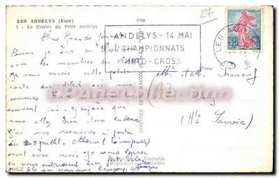 Les Andelys (Eure) — Centrum Małego Andelys — Cim — Rewers