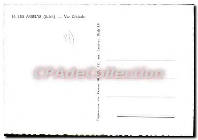 Les Andelys (S.-Inf.) — Ogólny widok — Impressions de France, Paryż 14e — Rewers
