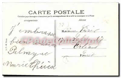 Châteaudun — Zamek widziany z Mail — Coll, Avezard, Châteaudun — Rewers