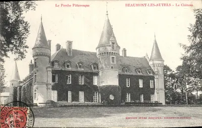 Beaumont-les-Autels - O Castelo — Edição Jules Renoult, Nogent-le-Rotrou
