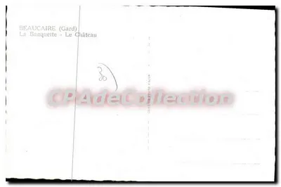 Beaurepaire (Gard) — La Banquette - Il Castello — Cim — Verso