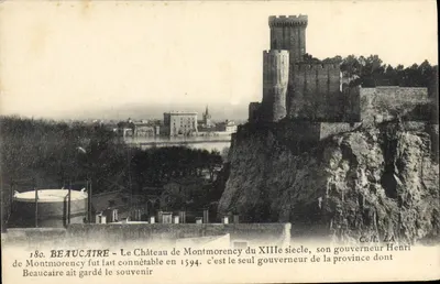 Beaurepaire — Le Château de Montmorency du XIIIe siècle — Coll. LA