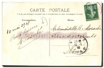 Le Gard Pittoresque — Zamek Duków Uzès — Wydawnictwo Borrelly, Uzès — Rewers