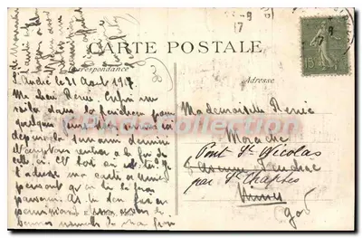 Saint-André-de-Valborgne (Gard) — Wzgórza Hospitalet — Lith. Pogues, wyd. — Rewers