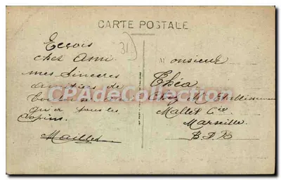 Toulouse - Rue d'Alsace - Maison Universelle — wydawca Packan, n°17 — Rewers