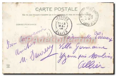 St-Béat — Ogólny widok — Fototypia Labouché Frères, Toulouse — Rewers