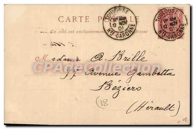 Toulouse — De Place du Capitole — ND Phot, n°6 — Achterkant
