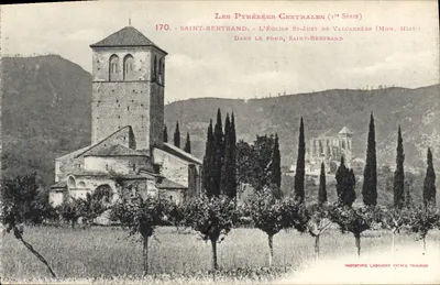 Église Saint-Just de Valcabrère — Saint-Bertrand — Les Pyrénées Centrales (1ère Série) — Phototype Labouche Frères Toulouse