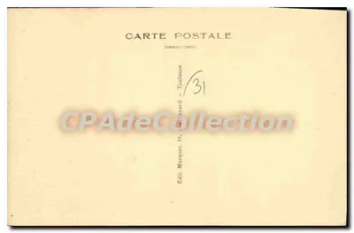 Toulouse — Estación Matabiau — vista de la estación y del rotondo con tranvía — Reverso
