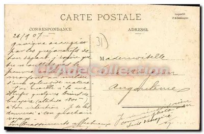 Bagnères-de-Luchon — O Estabelecimento Termal — A. Villatte, Tarbes — Verso