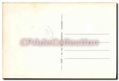 생-고던스 — 새 우체국 — CAP — 뒷면