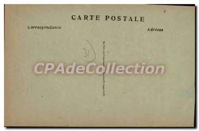Toulouse — Piazza Lafayette — editore C. C. C. n° 53 — Verso