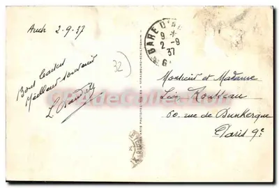 Auch — Dom z XVI wieku, plac République — LL.40 — Rewers