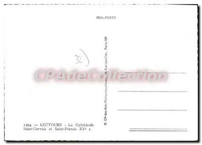 Lectoure - Katedra Świętych Gerwaza i Protaisa XV wieku — Cap — Rewers