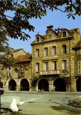 Prefeitura — Marciac (Gers) — Sociedade das Cartas Postais APA-POUX, Albi