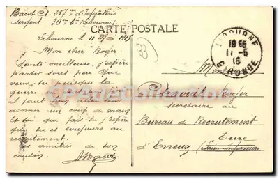 Libourne (Gironde) — Brzegi rzeki Isle i Wieża Wielkiego Portu (XIV wiek) — Wdowa Henry Guillier — Rewers