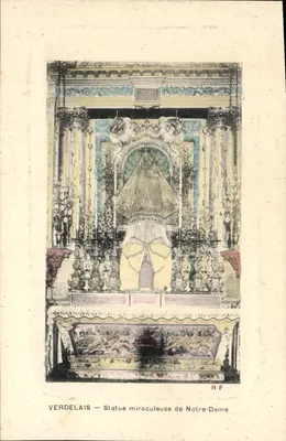 Verdelais — Estátua milagrosa de Nossa Senhora — RF