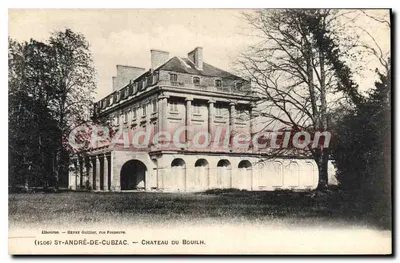 Saint-André-de-Cubzac — Castelo do Bouilh — Henry Guillier, rua Fouchette
