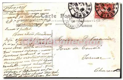 Libourne — Brzegi rzeki Isle — Wydanie specjalne «Dla Dams Francji» — Rewers
