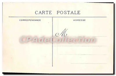 Bordeaux — Place Bourgogne — widok z arki triumfalnej i otaczających budynków, wydawca nieznany, nr 36 — Rewers
